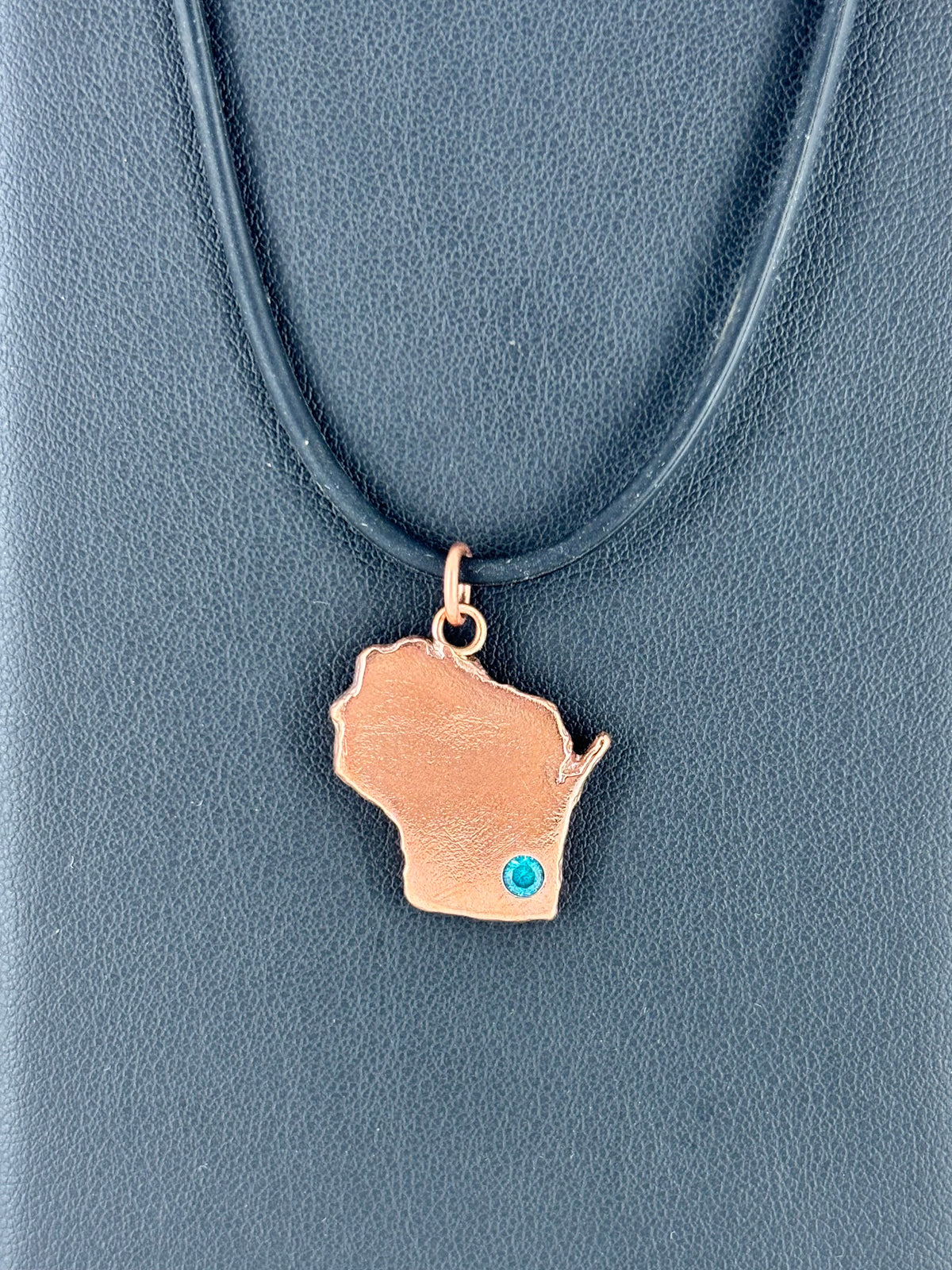 Milwaukee, WI Copper Charm